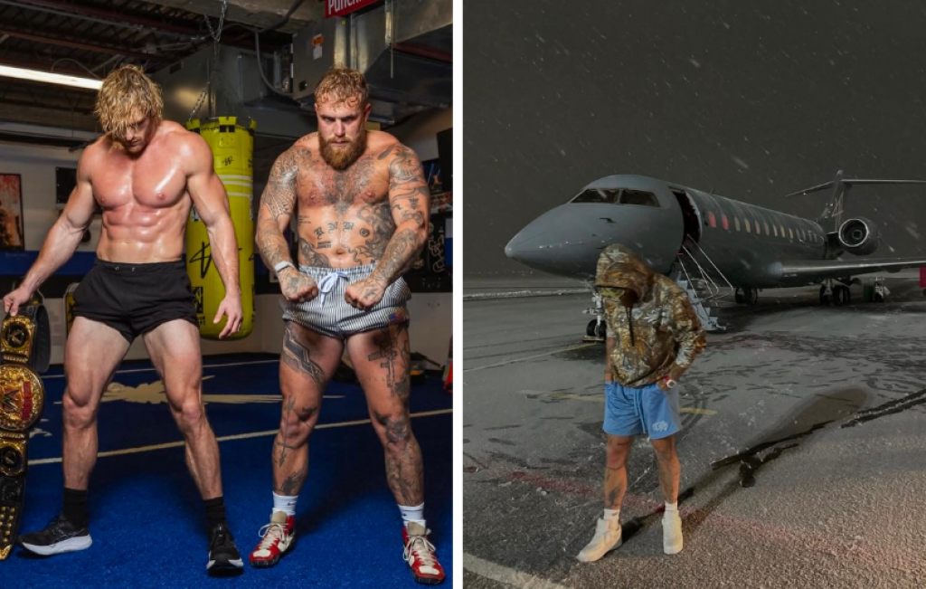 Jake Paul s bratom Loganom.