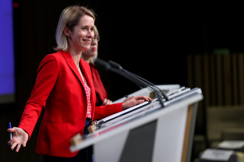 Kaja Kallasov&aacute;. FOTO: REUTERS