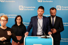 L&iacute;der PS Michal &Scaron;imečka. FOTO: HN/Jaroslav Pavliga