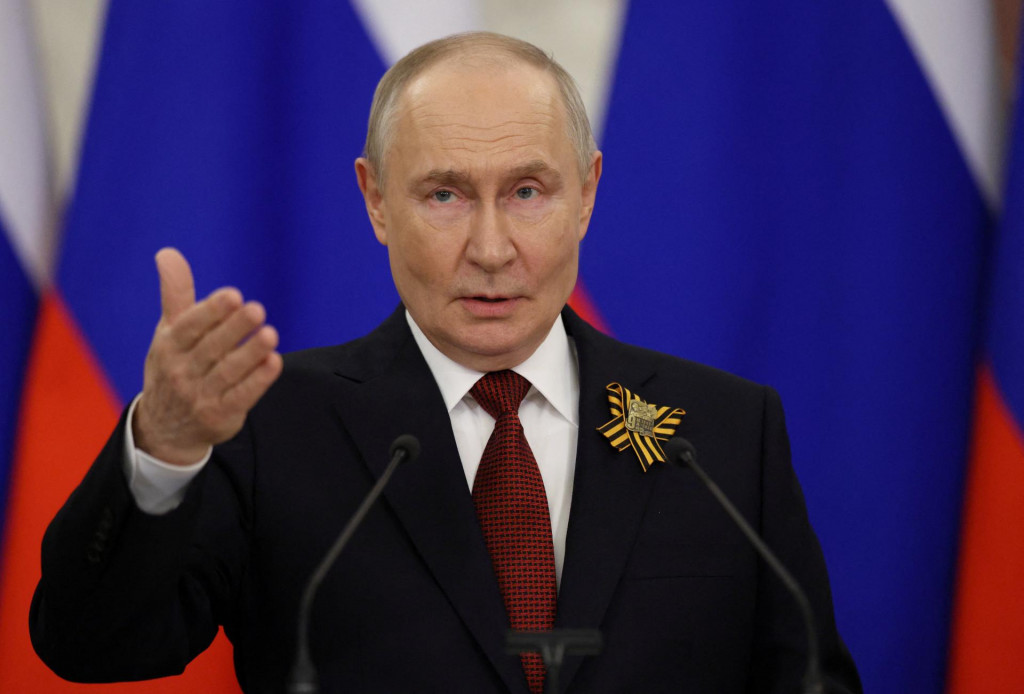 Rusk&yacute; prezident Vladimir Putin. FOTO: REUTERS