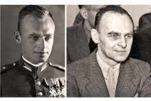 Witold Pilecki ako d&ocirc;stojn&iacute;k poľskej arm&aacute;dy pred rokom 1939 (vľavo) a približne o desať rokov nesk&ocirc;r, počas vykon&scaron;truovan&eacute;ho procesu, v ktorom ho komunisti ods&uacute;dili na trest smrti.