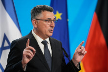 Izraelsk&yacute; minister zahraničn&yacute;ch vec&iacute; Gideon Saar. FOTO: TASR/AP
