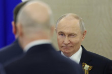 Rusk&yacute; prezident Vladimir Putin. FOTO: REUTERS