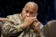 Filip&iacute;nsky sen&aacute;tor a b&yacute;val&yacute; &scaron;&eacute;f n&aacute;rodnej pol&iacute;cie Ronald dela Rosa. FOTO: Reuters