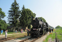 Do Nitry sa vracia Retrovlak Rado&scaron;inka. FOTO: KOCR Nitriansky kraj