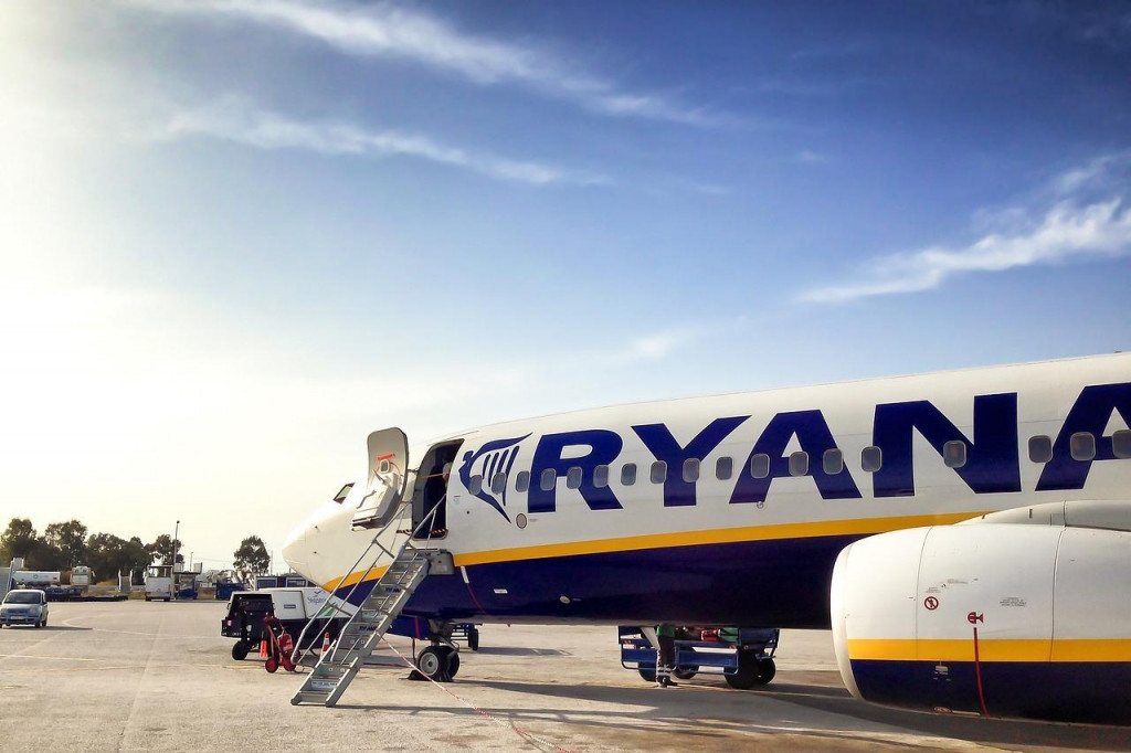 Leteck&aacute; spoločnosť Ryanair FOTO: Pixabay