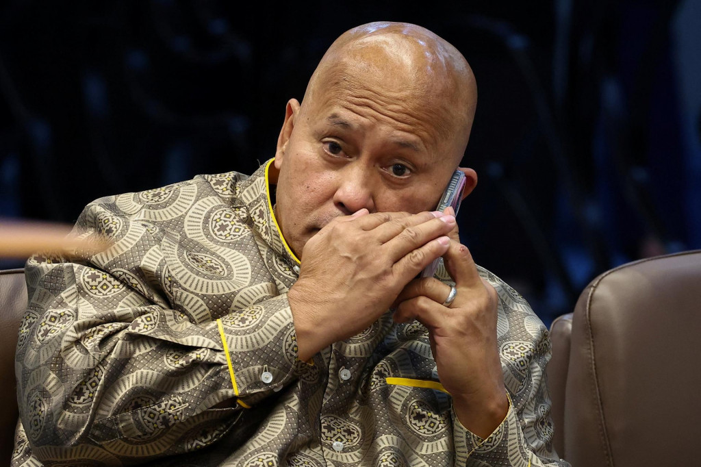 Filip&iacute;nsky sen&aacute;tor a b&yacute;val&yacute; &scaron;&eacute;f n&aacute;rodnej pol&iacute;cie Ronald dela Rosa. FOTO: Reuters