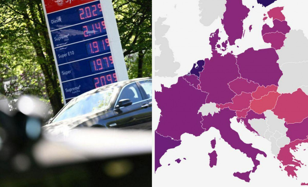 Slovensko m&aacute; porovnateľn&eacute; ceny pal&iacute;v ako krajiny v&yacute;chodnej Eur&oacute;py. FOTO: Reuters/HN