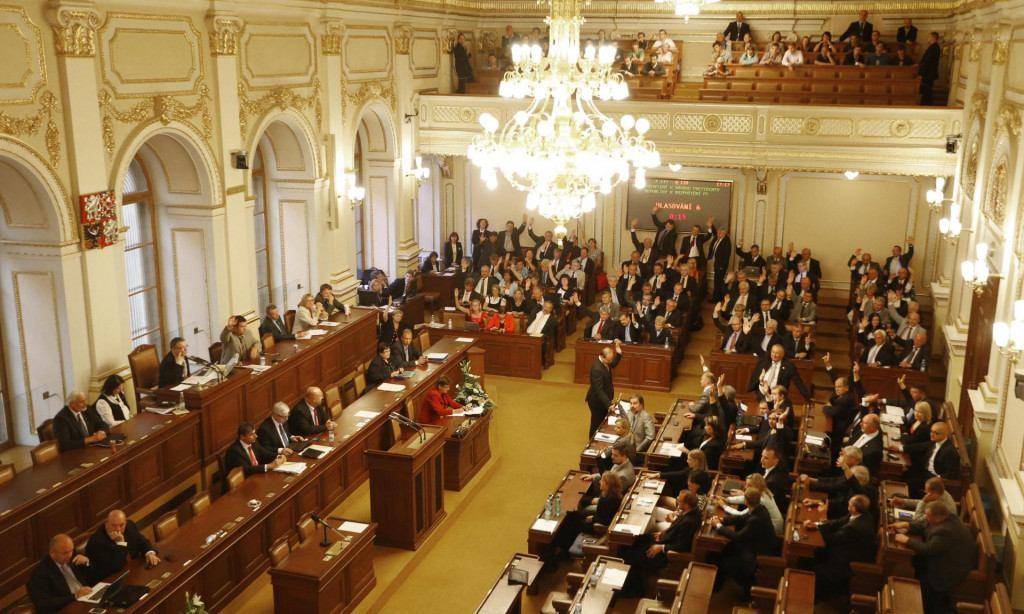 Česk&aacute; Poslaneck&aacute; snemovňa. FOTO: TASR/AP