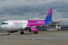 Spoločnosť Wizz Air. FOTO: TASR/Martin Baumann