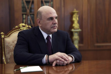 Rusk&yacute; premi&eacute;r Michail Mi&scaron;ustin. FOTO: TASR/AP/Sputnik