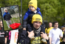 Richard Olexa pre&scaron;iel pe&scaron;i cestu z Ko&scaron;&iacute;c do Bratislavy aby upozornil na zbierku pre svojho chor&eacute;ho syna.