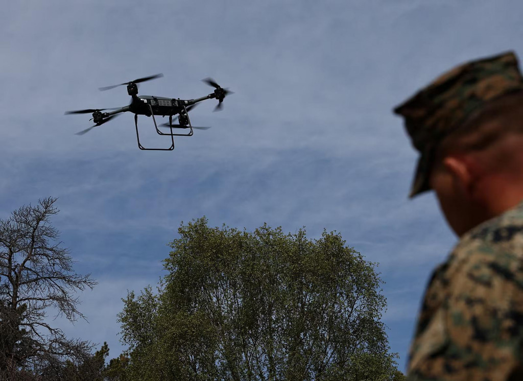 Cvičenie jednotiek NATO na ostrove Gotland. FOTO: Reuters