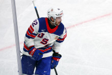 Isaac Howard z USA oslavuje strelenie svojho druh&eacute;ho g&oacute;lu. FOTO: REUTERS