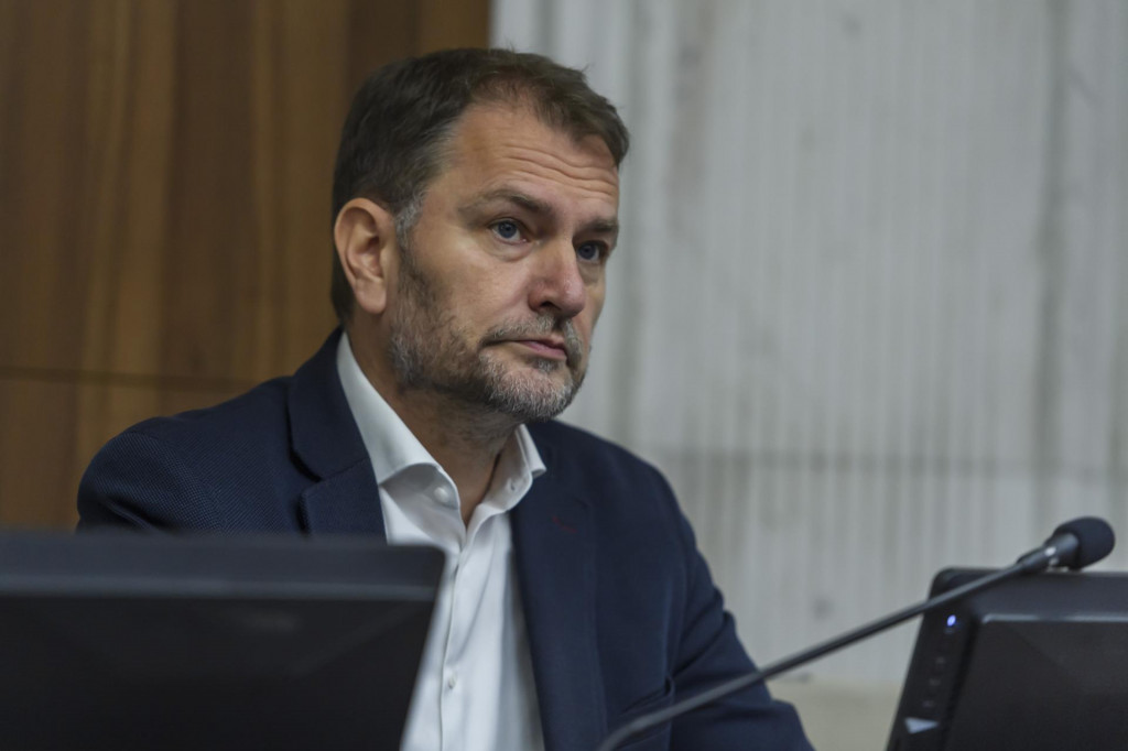 Na sn&iacute;mke l&iacute;der hnutia Slovensko Igor Matovič. FOTO:TASR /J. Nov&aacute;k