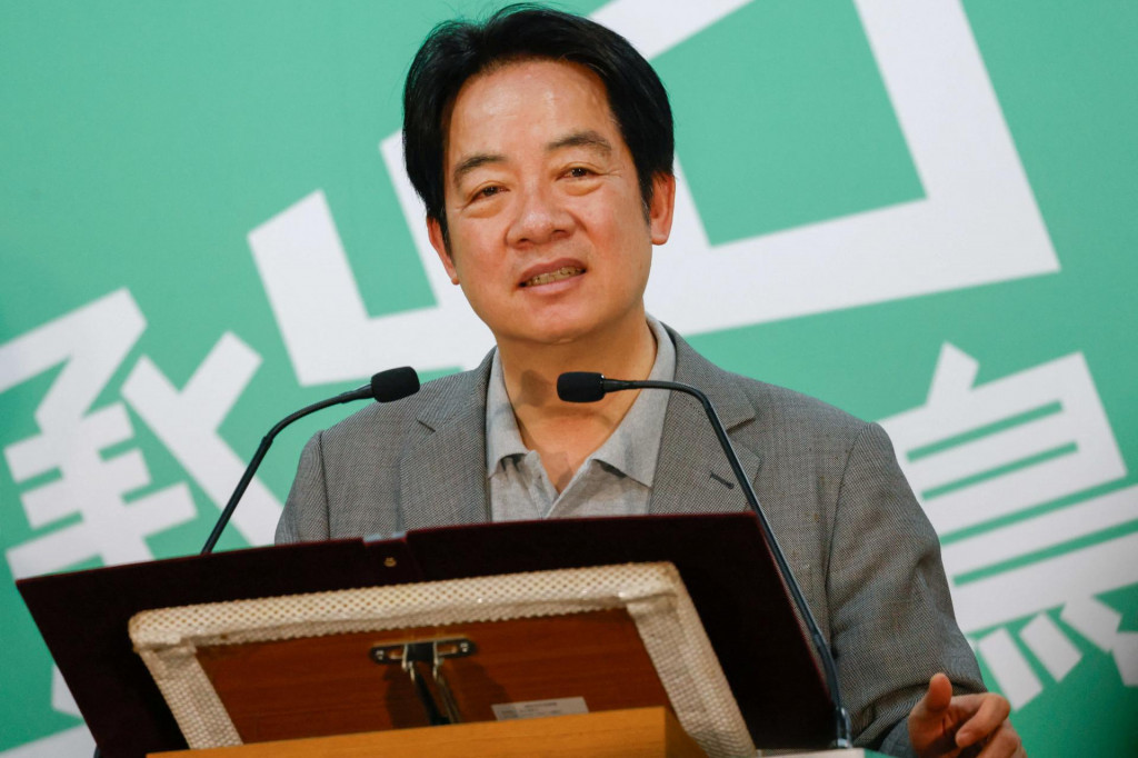 Taiwansk&yacute; prezident Laj Čching-te. FOTO: REUTERS