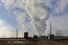 Geoterm&aacute;lna energia z vrtu pri obci Ďurkov v okrese Ko&scaron;ice. FOTO: TASR/Milan Kapusta