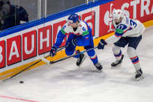 Jozef Viliam Kmec absolvoval debut v seniorskom n&aacute;rodnom t&iacute;me v z&aacute;pase proti N&oacute;rsku. FOTO: TASR/V. Mihalikov&aacute;