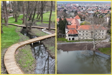 Zrekon&scaron;truovan&yacute; ka&scaron;tieľsky park v Stupave