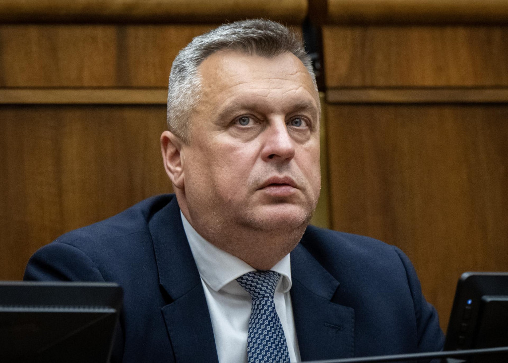Na sn&iacute;mke podpredseda N&aacute;rodnej rady Andrej Danko (SNS). FOTO: TASR/Jakub Kotian