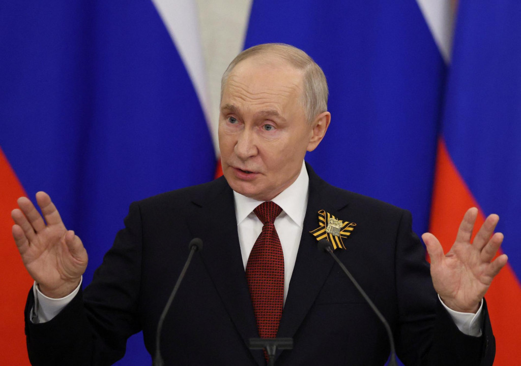 Rusk&yacute; prezident Vladimir Putin. FOTO: REUTERS