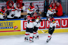 Hokejisti Rak&uacute;ska. FOTO: Reuters