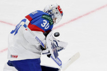 Slovensk&yacute; brank&aacute;r Adam Gajan. FOTO: Reuters