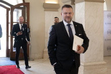 Minister invest&iacute;ci&iacute;, region&aacute;lneho rozvoja a informatiz&aacute;cie Samuel Migaľ (nez&aacute;visl&yacute;). FOTO: TASR/Pavel Neubauer