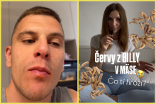 Medička vysvetľuje červy v m&auml;se