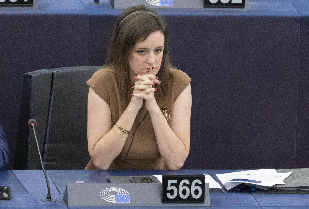 Europoslankyňa Ľubica Karva&scaron;ov&aacute; (PS). FOTO: TASR/Martin Baumann