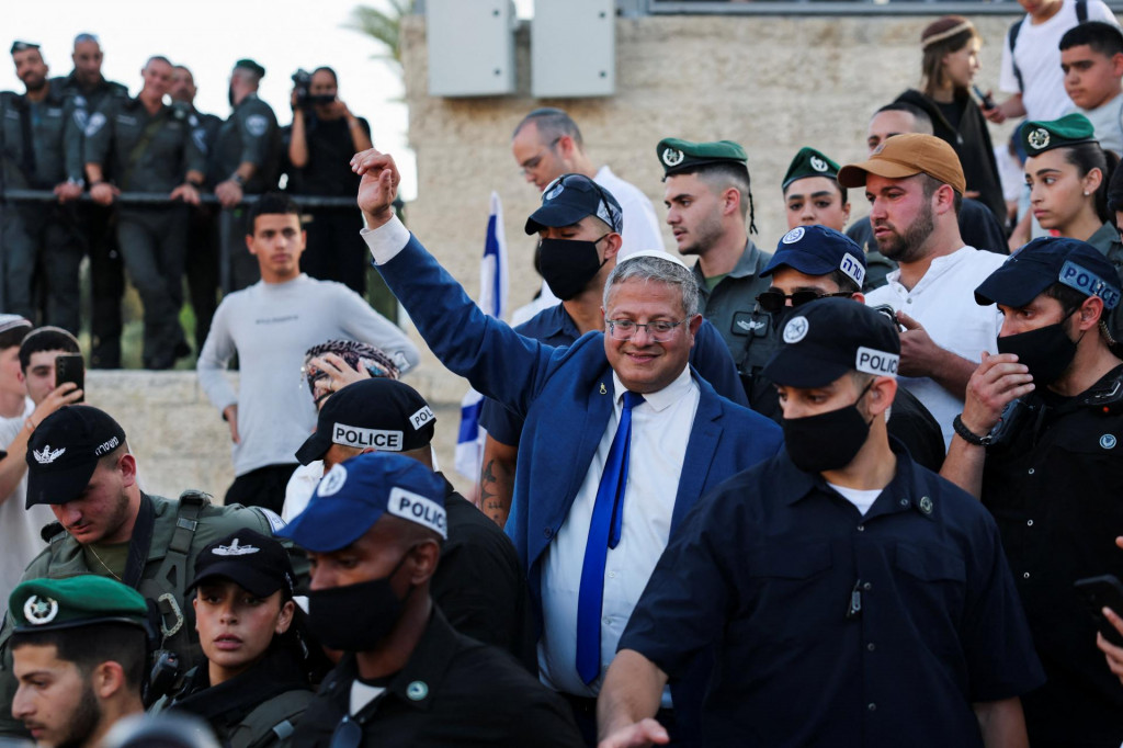 Izraelsk&yacute; minister n&aacute;rodnej bezpečnosti Ben Gvir. FOTO: Reuters
