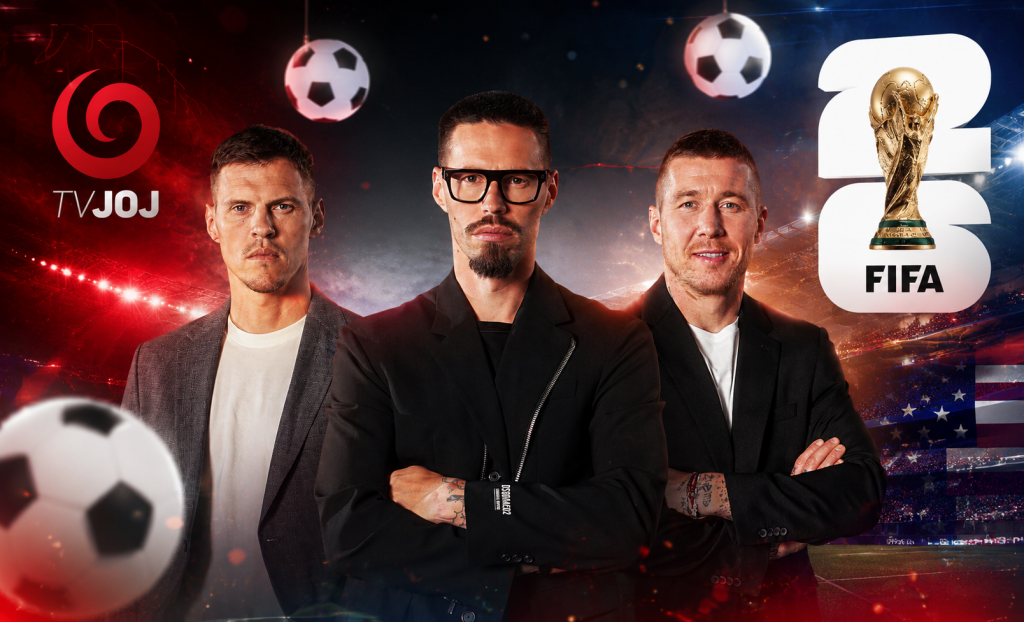 JOJka odhaľuje svoj t&iacute;m k MS vo futbale: Od&scaron;tartovala kampaň s Marekom Ham&scaron;&iacute;kom, Martinom &Scaron;krtelom a ďal&scaron;&iacute;mi futbalov&yacute;mi tv&aacute;rami