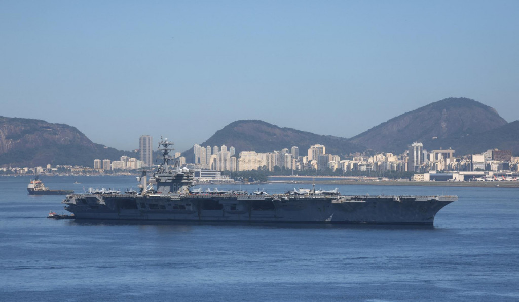 USS Nimitz. FOTO: Reuters