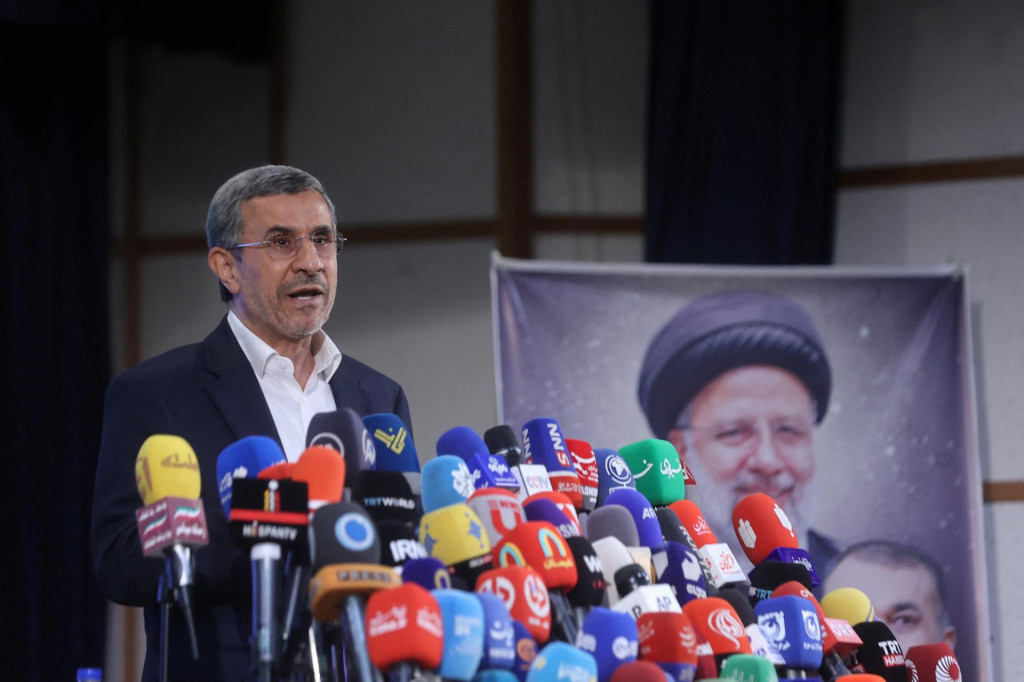 Ir&aacute;nsky exprezident Mahm&uacute;d Ahmad&iacute;nedž&aacute;d. FOTO: REUTERS