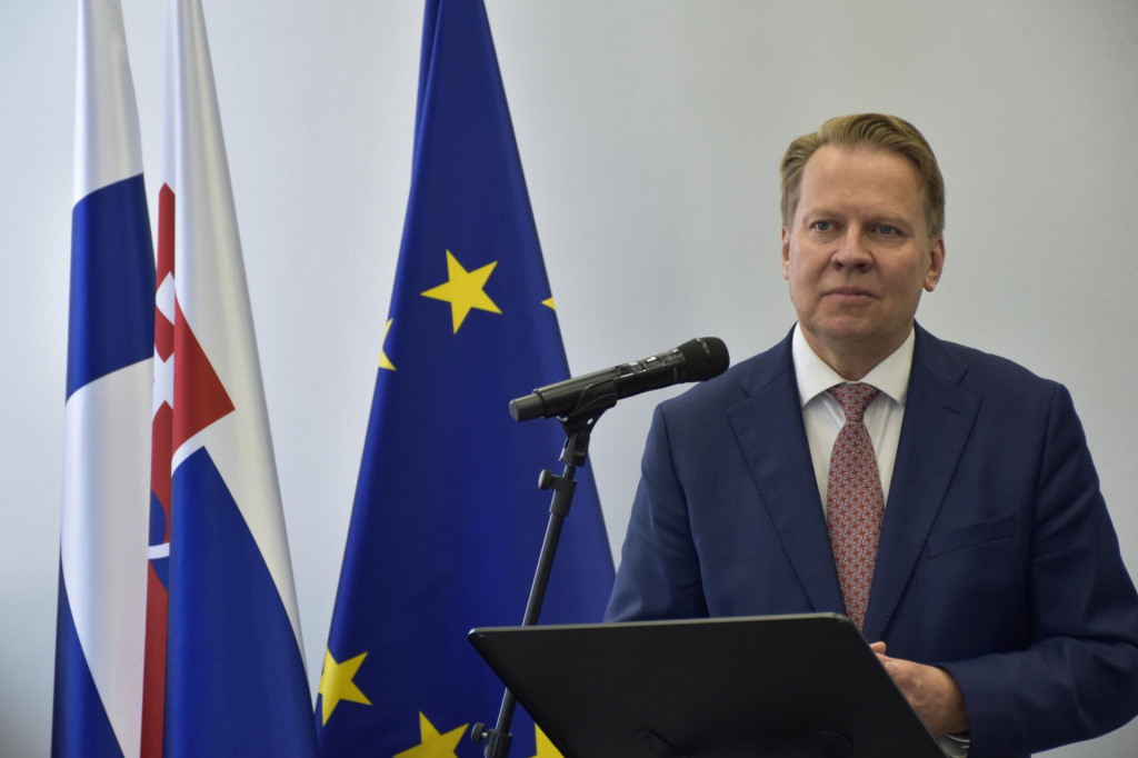 Nov&yacute; honor&aacute;rny konzul vo f&iacute;nskom meste Tampere Harri Jaskari. FOTO: TASR/Luk&aacute;&scaron; Mužla