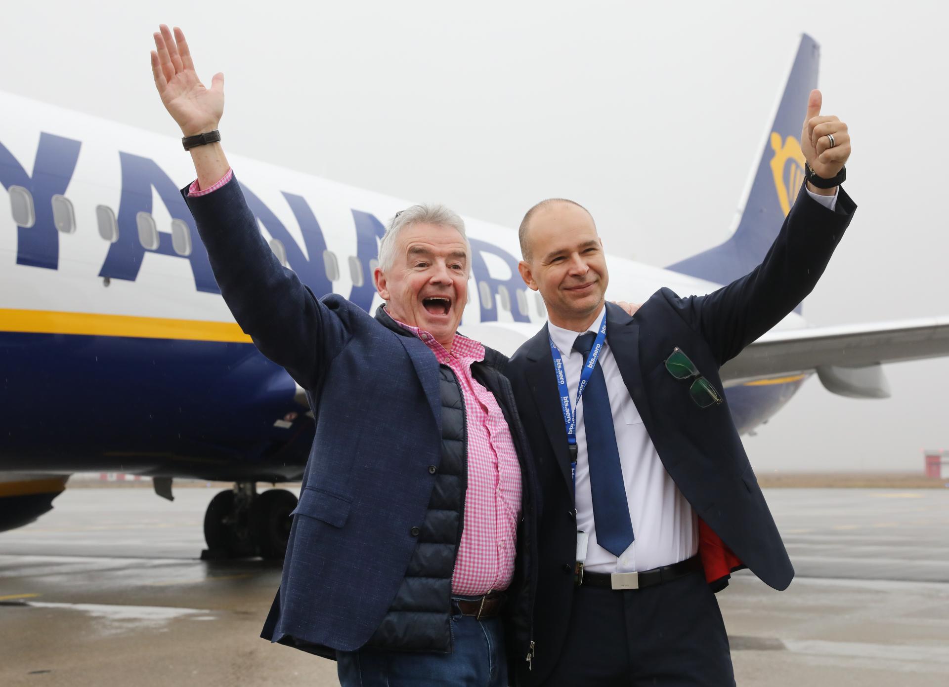 Kontroverzný šéf Ryanairu príde opäť do Bratislavy. Slovensko vychvaľuje, v hre sú zrejme ďalšie linky