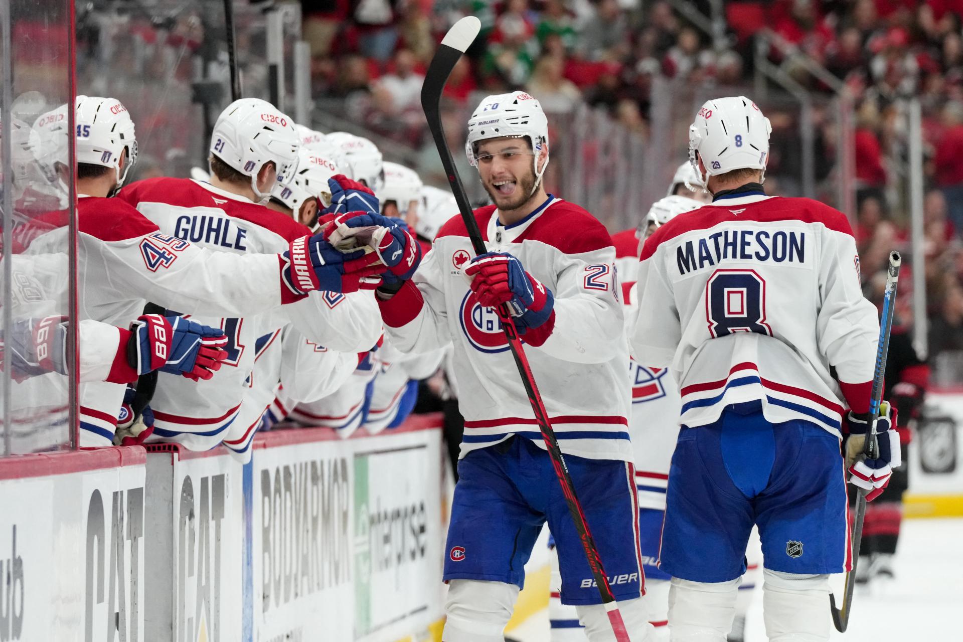 NHL: Slafkovsk&yacute; strelil dva g&oacute;ly a pridal asistenciu, Montreal vyhral prv&yacute; duel konferenčn&eacute;ho fin&aacute;le
