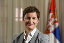 Srbsk&aacute; premi&eacute;rka Ana Brnabičov&aacute;. FOTO: Reuters