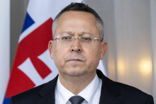 Minister financi&iacute; Ladislav Kamenick&yacute; (Smer-SD). FOTO: TASR/Jakub Kotian