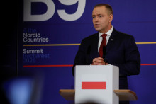 Poľsk&yacute; prezident Karol Nawrocki. FOTO: Reuters