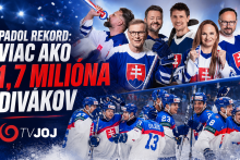 JOjka zaž&iacute;va telev&iacute;znu žatvu. Hokej jej prin&aacute;&scaron;a neuveriteľn&eacute; č&iacute;sla sledovanosti.