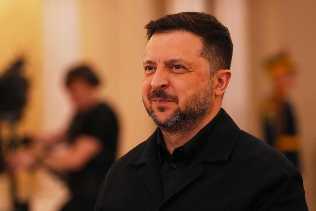 Ukrajinsk&yacute; prezident Volodymyr Zelenskyj. FOTO: TASR/AP
