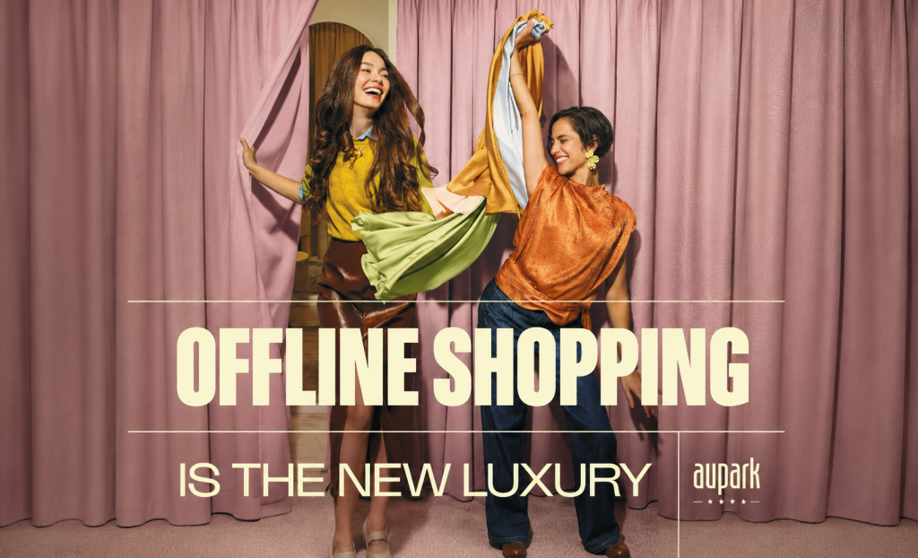 Offline shopping je nov&yacute; luxus. Aupark v novej kampani reaguje na realitu dne&scaron;n&eacute;ho nakupovania