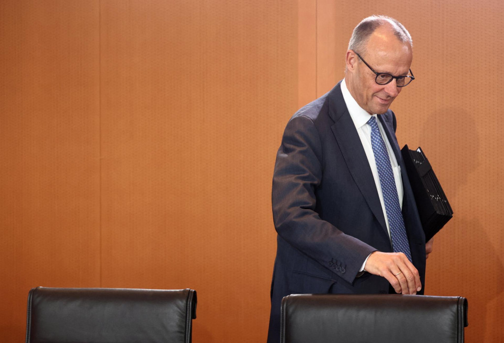Nemeck&yacute; kancel&aacute;r Friedrich Merz. FOTO: Reuters