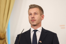 Maďarsk&yacute; premi&eacute;r P&eacute;ter Magyar. FOTO: Reuters