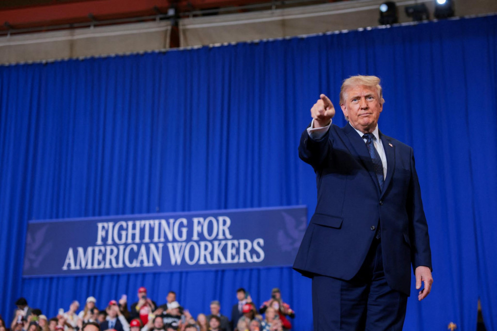 Americk&yacute; prezident Donald Trump. FOTO: Reuters