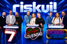 Na TV JOJ dnes &scaron;tartuje celebritn&yacute; &scaron;peci&aacute;l Riskuj! s tv&aacute;rami Milujem Slovensko, Sedem a Dobre vedieť.