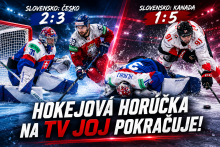 Aj keď sa na&scaron;im hokejistom cez v&iacute;kend nedarilo, TV JOJ l&aacute;mala hokejom rekordy sledovanosti.