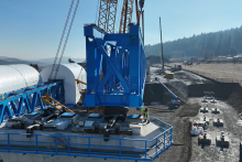 Moderniz&aacute;cia koľaj&iacute; v Poprade bude dokončen&aacute; nesk&ocirc;r, než &scaron;t&aacute;t predpokladal. FOTO: firma Geokod
