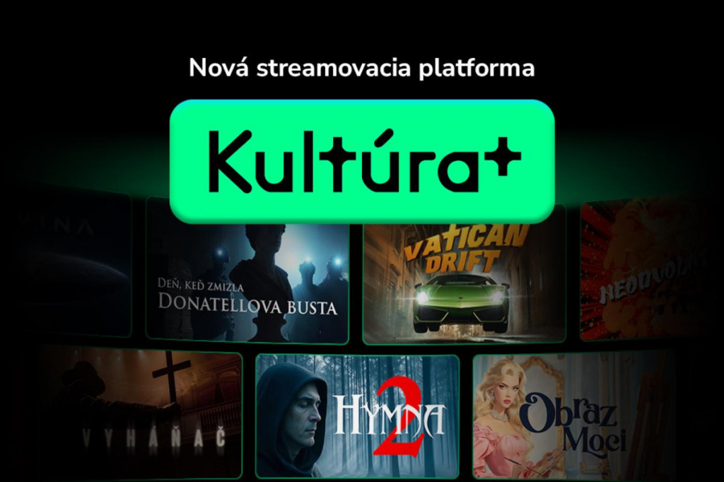 Nov&aacute; streamovacia platforma Kult&uacute;ra+.